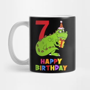 7th Birthday Party 7 Year Old Seven Years Mug